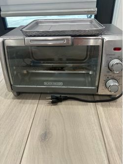 Black & decker toaster oven