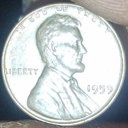 1959 Lincoln Penny 