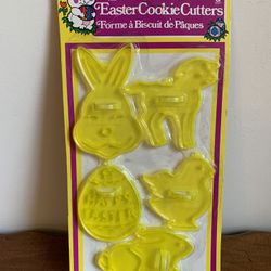 Vintage Amscan Easter Cookie Cutters (new old stock)