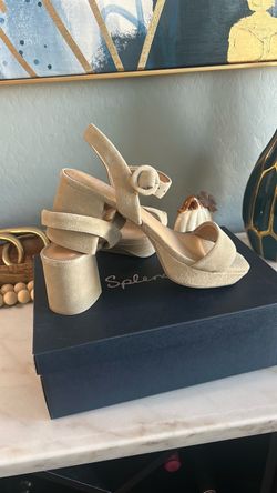 Splendid Platform Block Heel Sandals