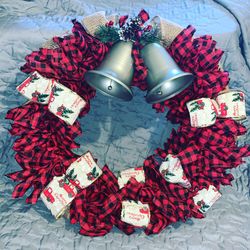 Hand made Christmas wreath