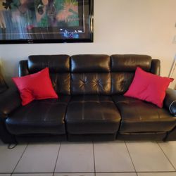 Leathersofa And Loveseat