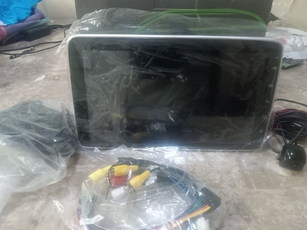 Touch Screen Radio For Android With Backup Camera