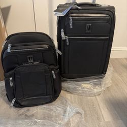 Platinum® Elite Backpack 1.0 / 21" Carry-On Set BRAND NEW W TAGS