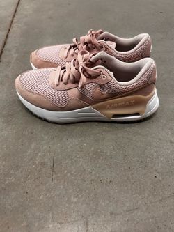 Size 8 Nike Air Max SYSTM in the Rose/Pink Oxford" colorway,