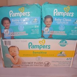 Pampers,  Wipes 