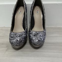 Zapato Gris Oscuro De Vestir 6 1/2