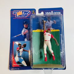 1998 STARTING LINEUP 71497 - DEION SANDERS * CINCINNATI REDS -  MLB SLU Vintage