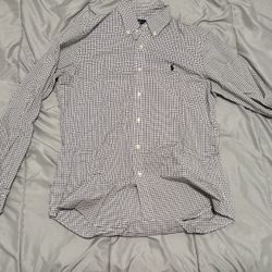 Polo Ralph Lauren Striped Button Up Dress Shirt  