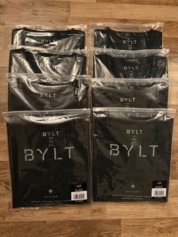 BYLT Basics Drop-Cut: LUX, Black | 2XL | (8) Quantity | New