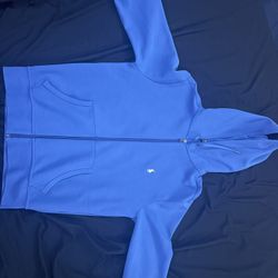 Blue Polo Hoodie