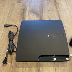 PlayStation 3 Console and Controller 