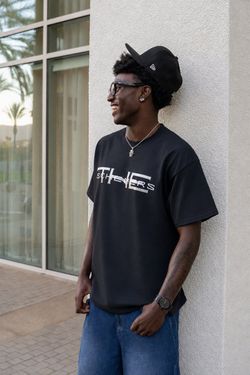 THE SCHEMERS™ Core Statement Black Tee — The Pattern Edition