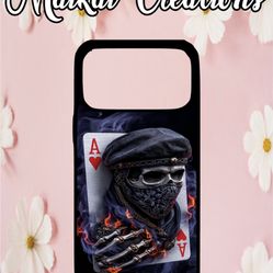 Ace Skeleton Custom Case (READ DESCRIPTION) 