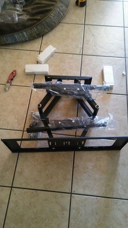 TV wall mount swim heavy-duty two arms fit 22-80 in also we do intallation