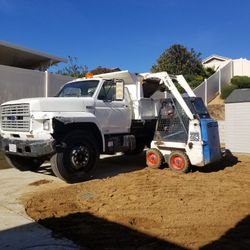 Tractor And Dump Truck 