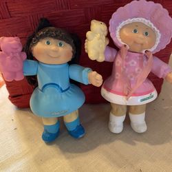 2 Vinyl Cabbage Patch Dolls