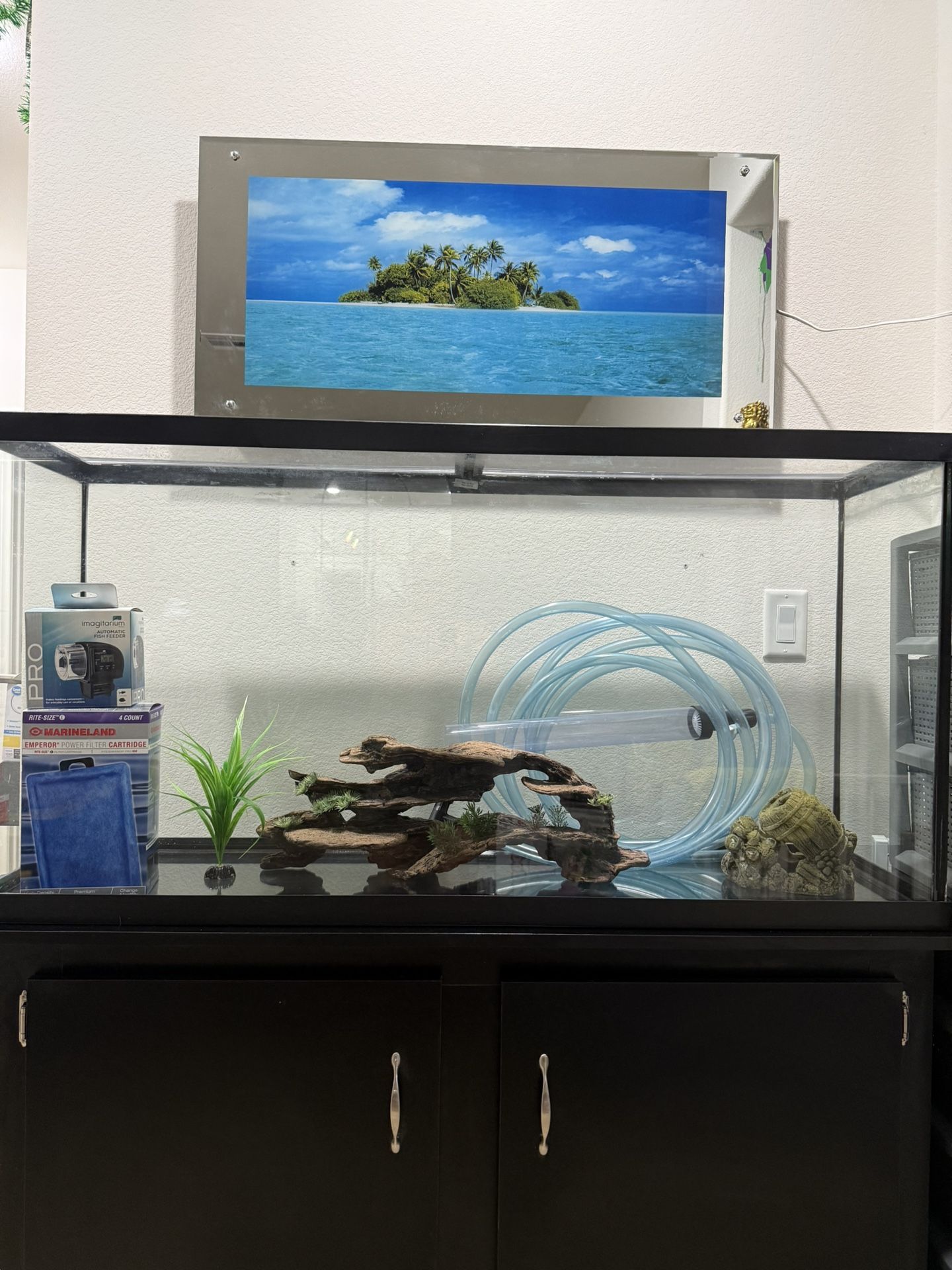 60 Gal Fish Tank W/Stand
