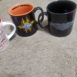 Harley Davidson/starbucks Mug