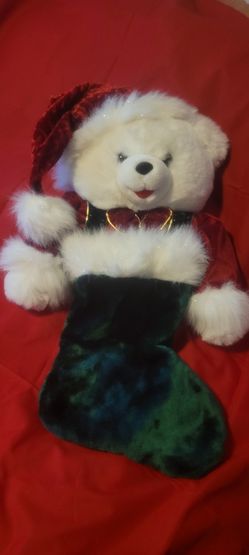 Box Of Xmas Stockings/Hats/Tree Skirt/Cloth Calendar and More