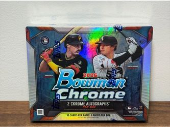 2026 bowman  chrome baseball hobby and bowman basketball hobby