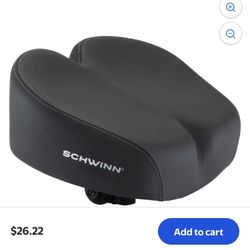 Schwinn comfy bike seat - Schwinn seat $9 Huffy bike $53
