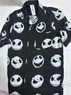 Disney- Jack Skellington Button Up Shirt