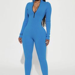 Blue Jumpsuit 