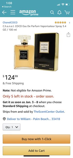 New And Used Chanel Perfume For Sale In Wellington Fl Offerup