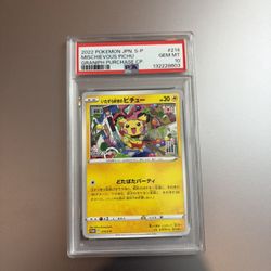 Mischievous Pichu Psa 10 