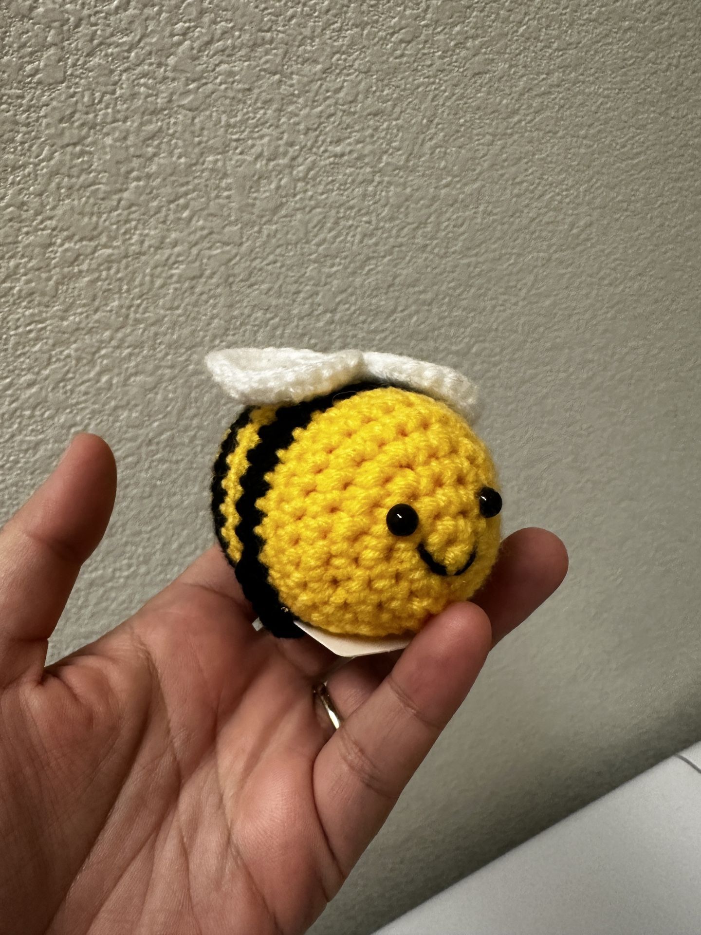 I Bee-lieve In You Motivational Bumble Bee Crochet