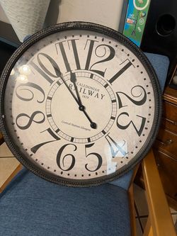 Caledonian Railway 1879 Large Wall Clock
