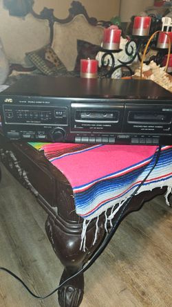 MINT FULLY RESTORED VINTAGE JVC TD-W118 DOUBLE CASSETTE TAPE DECK✅