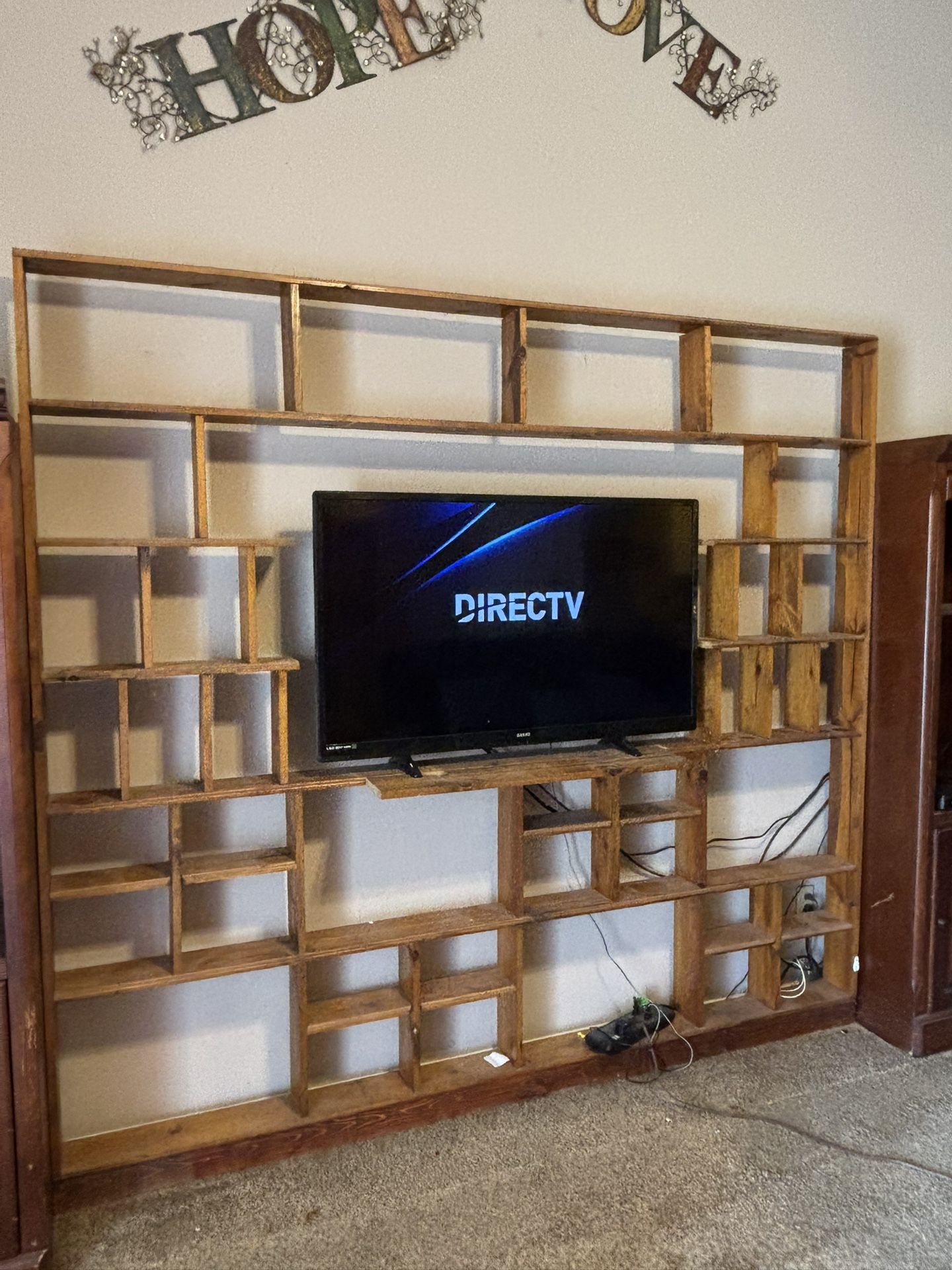 Custom Built Wall Shelves