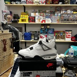 Air Jordan 4 White Cement 2025