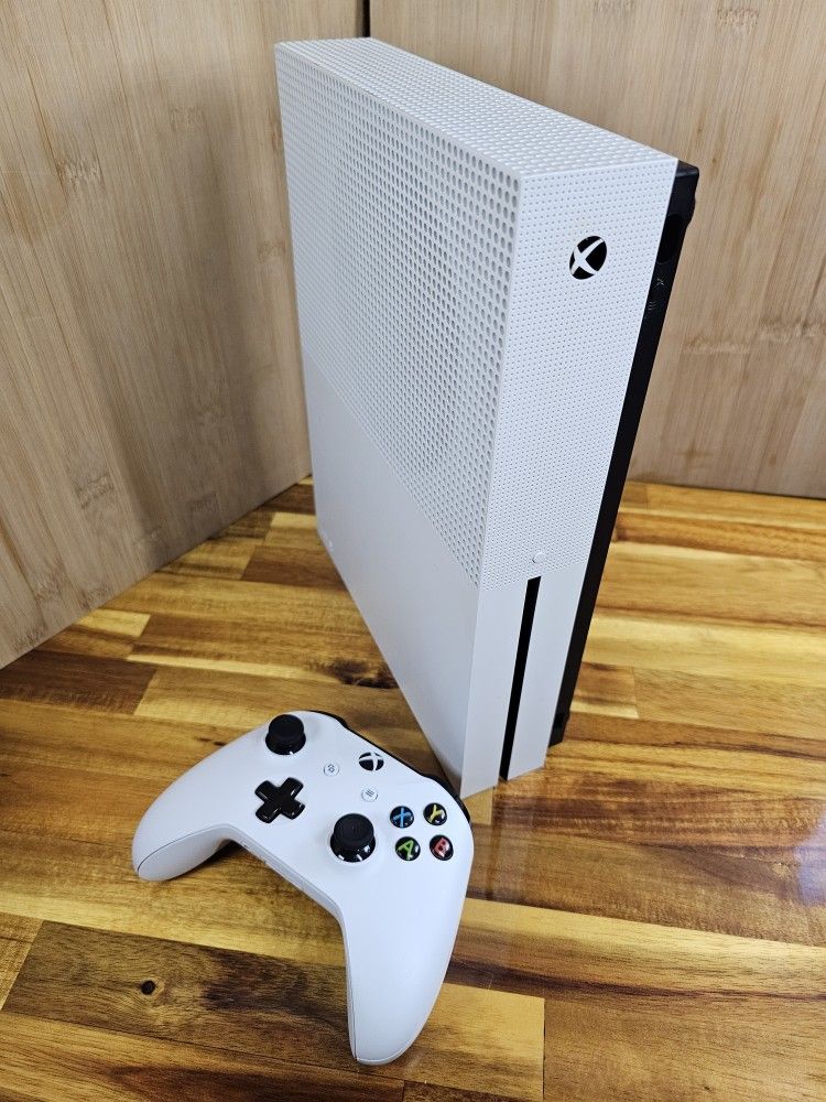 Microsoft Xbox One S Console 500 GB - White