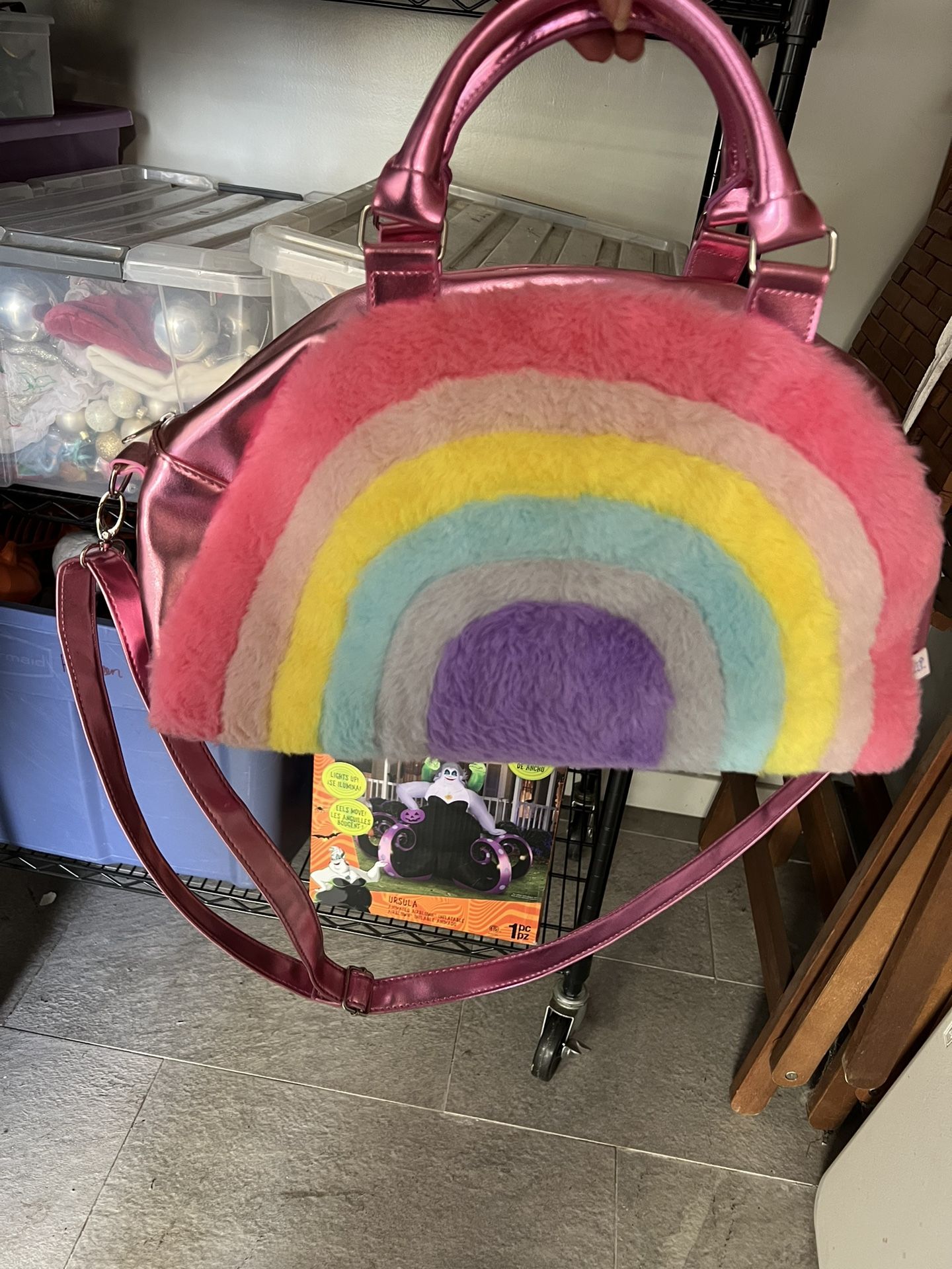 Rainbow Pink Bag / Duffle Bag