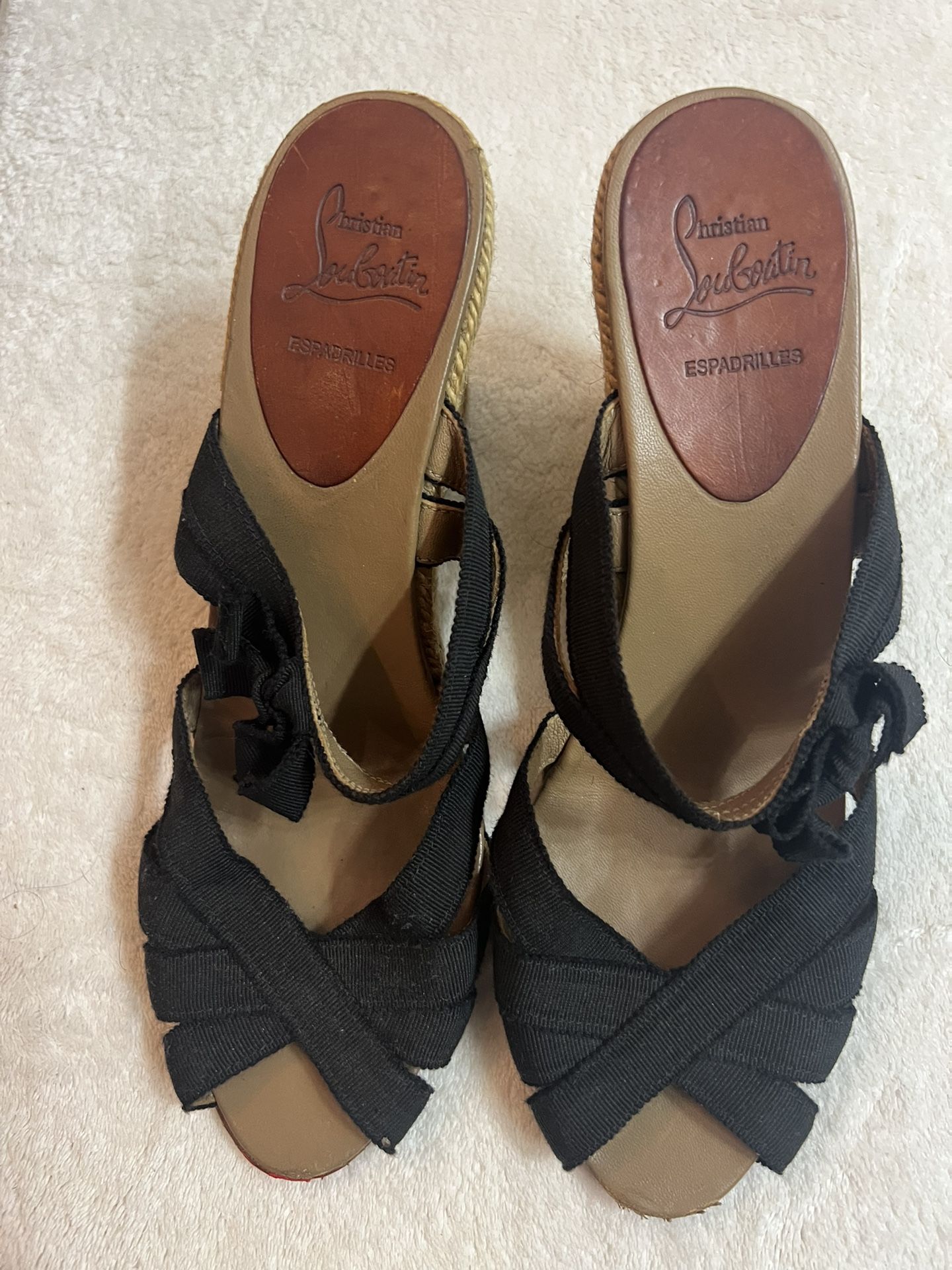Christian Louboutin Wedges 6.5
