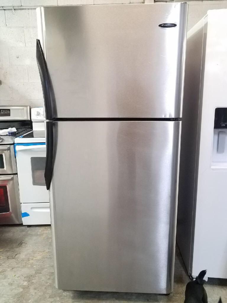 CROSLEY TOP FREEZER STAINLESS REFRIGERATOR.20CUBIC