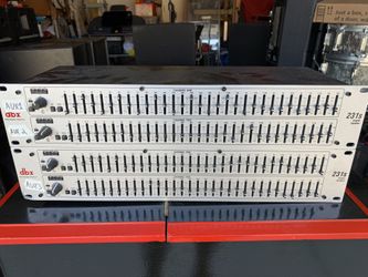 DBX 231s Dual-Channel 31-Band Graphic Equalizer $110ea for Sale in