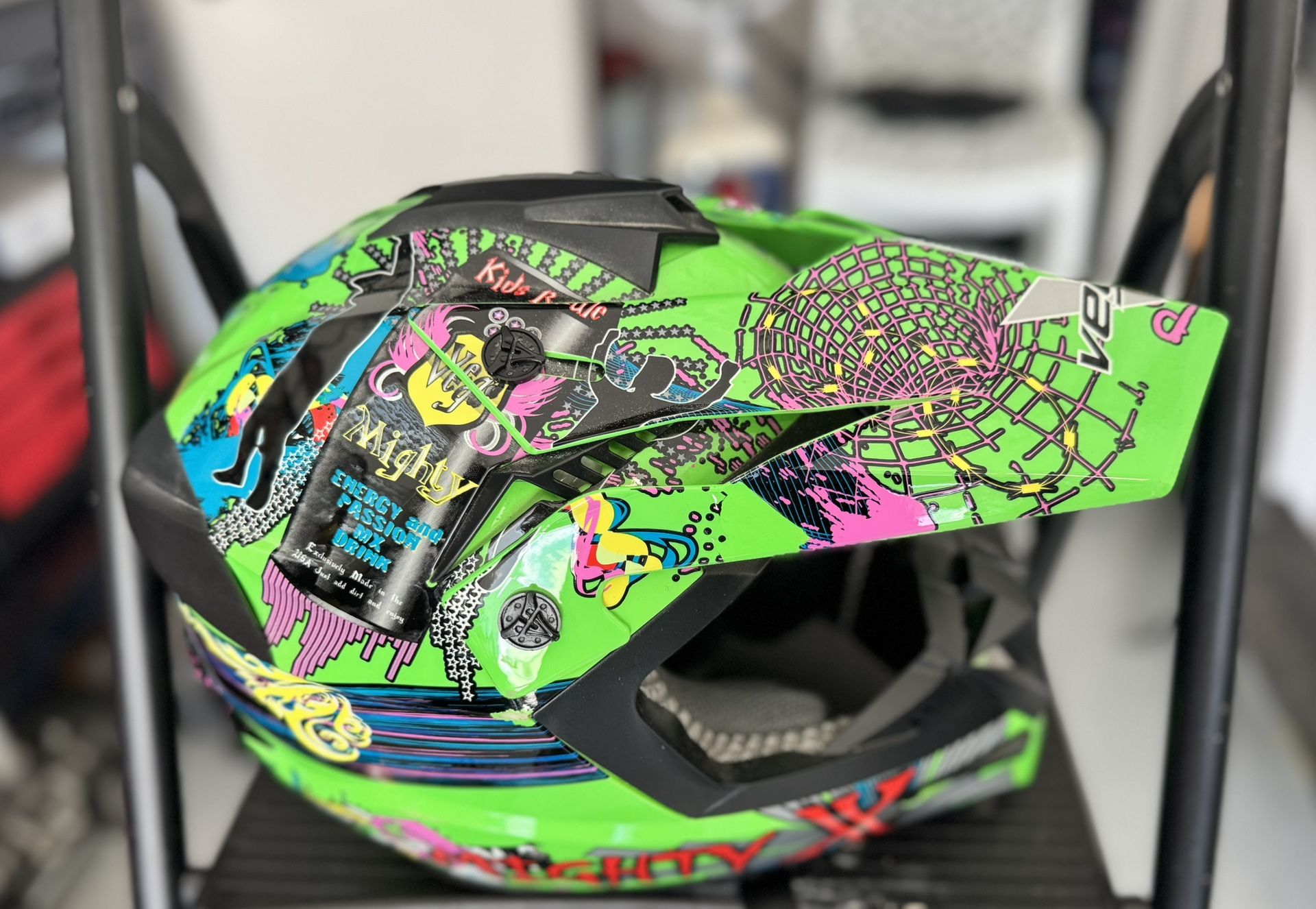 Used Youth Jordans and ATV Dirt Bike Helmet