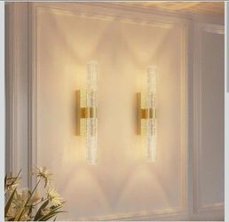 Camuucci Battery Operated Wall Sconces Set of 2, Rechargeable Wall Lights
12000mAh Long-Lasting Battery,Dimmable Cordless Sconce,No Wiring Needed