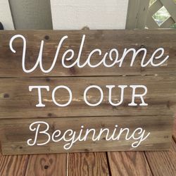 Welcome Sign 