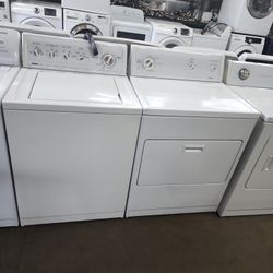 Kenmore Heavy Duty Super Capacity Washer Dryer Set 