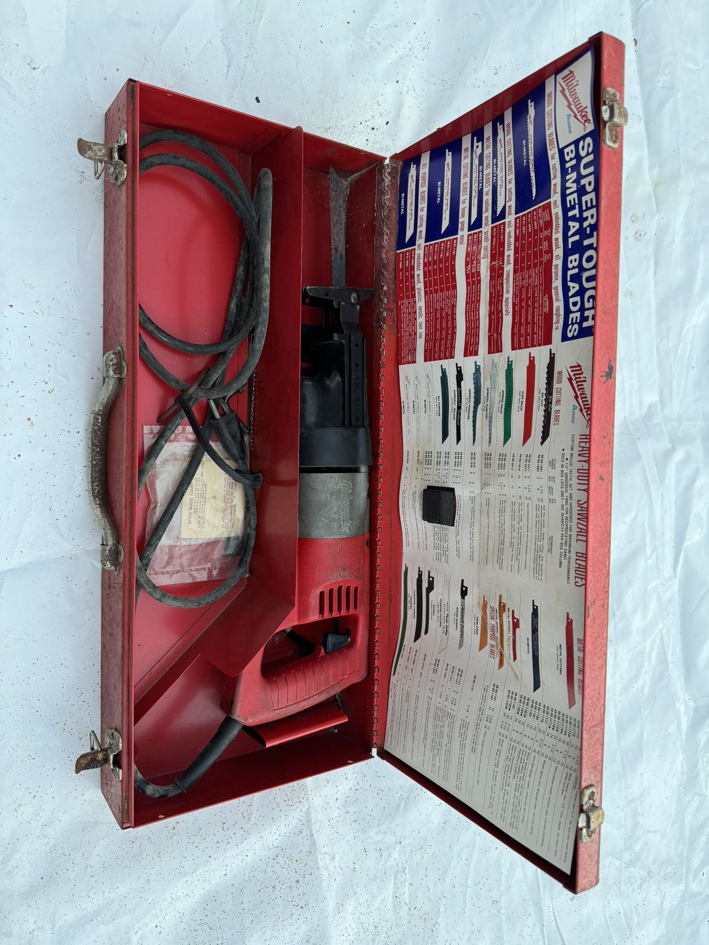 Milwaukee, Heavy Duty, Sawzall