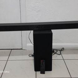 Barra de sonido LG SK5Y con subwoofer inalambrico y control remoto 
