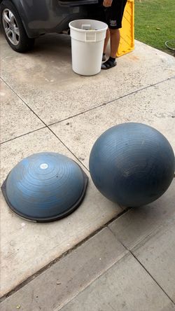 Pair of Bosu Balls