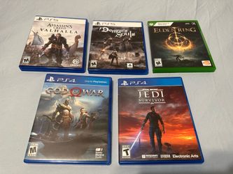 PS5 Xbox PS4 games