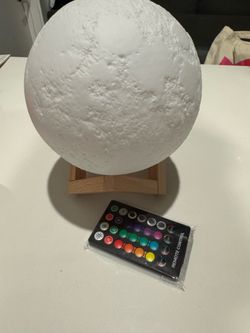 Moon Lamp with Remote