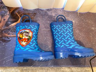 Paw patrol rain shoe’s